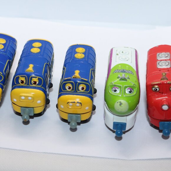 Chuggington trains lot of 5 some duplicates playwear diecast - Picture 1 of 5
